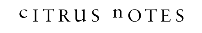 citrus-notes